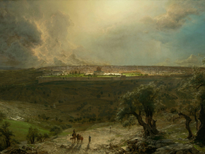 Frederic Edwin Church - Jerusalem from the Mount | Фредерик Эдвин Чёрч