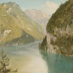 Frederic Edwin Church - Konigssee, Bavaria | Фредерик Эдвин Чёрч