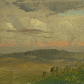 Frederic Edwin Church - Landscape, Hudson Valley | Фредерик Эдвин Чёрч