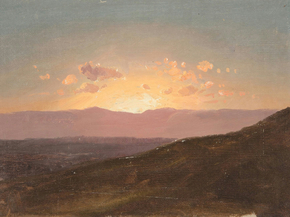 Frederic Edwin Church - Looking across | Фредерик Эдвин Чёрч