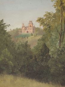 Frederic Edwin Church - Olana from the Southwest | Фредерик Эдвин Чёрч