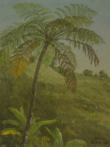 Frederic Edwin Church - Palm Tree, Jamaica | Фредерик Эдвин Чёрч