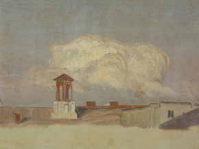 Frederic Edwin Church - Roofs of an Italian town | Фредерик Эдвин Чёрч Frederic Edwin Church - Roofs of an Italian town | Фредерик Эдвин Чёрч