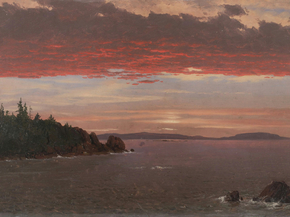 Frederic Edwin Church - Schoodic Peninsula from Mount | Фредерик Эдвин Чёрч Frederic Edwin Church - Schoodic Peninsula from Mount | Фредерик Эдвин Чёрч
