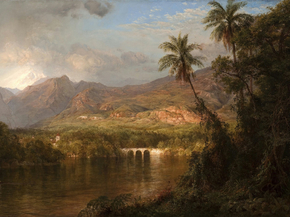 Frederic Edwin Church - South American Landscape | Фредерик Эдвин Чёрч