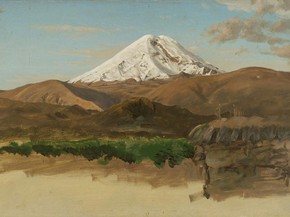 Frederic Edwin Church - Study of Mount Chimborazo | Фредерик Эдвин Чёрч