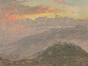 Frederic Edwin Church - Sunset and Mountains | Фредерик Эдвин Чёрч Frederic Edwin Church - Sunset and Mountains | Фредерик Эдвин Чёрч