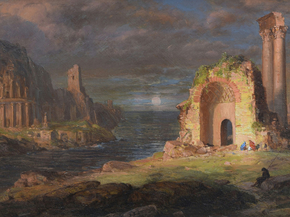 Frederic Edwin Church - Syria, Ruins by the Sea | Фредерик Эдвин Чёрч Frederic Edwin Church - Syria, Ruins by the Sea | Фредерик Эдвин Чёрч