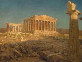 Frederic Edwin Church - The Parthenon | Фредерик Эдвин Чёрч