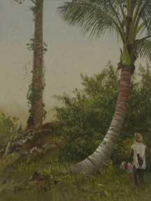 Frederic Edwin Church - Trees in Jamaica, West Indies | Фредерик Эдвин Чёрч