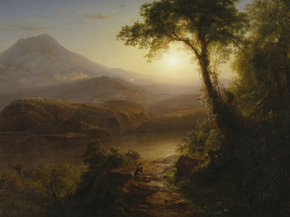 Frederic Edwin Church - Tropical Scenery | Фредерик Эдвин Чёрч
