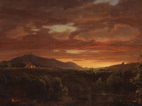 Frederic Edwin Church - Twilight, Sunset | Фредерик Эдвин Чёрч Frederic Edwin Church - Twilight, Sunset | Фредерик Эдвин Чёрч