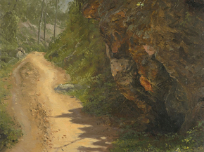 Frederic Edwin Church - Woodland Path, Jamaica | Фредерик Эдвин Чёрч