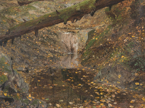Frederic Edwin Church - Woodland Stream | Фредерик Эдвин Чёрч