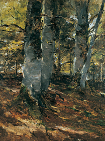Frank Duveneck - Beechwoods at Polling, Bavaria | Фрэнк Дювенек