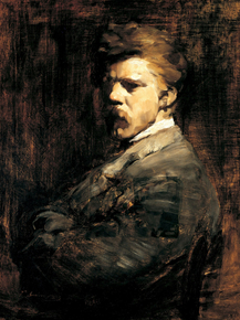 Frank Duveneck - Self-Portrait | Фрэнк Дювенек Frank Duveneck - Self-Portrait | Фрэнк Дювенек