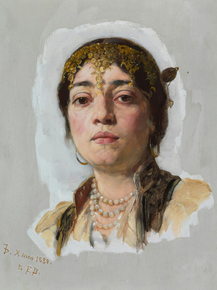 Frank Duveneck - Venetian Girl | Фрэнк Дювенек
