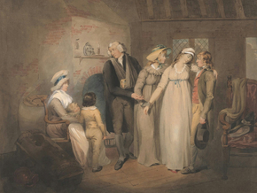 Francis Wheatley - Olivia Returns to Her Family | Фрэнсис Уитли