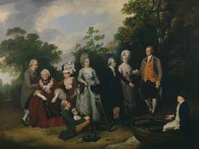 Francis Wheatley - The Oliver and Ward Families | Фрэнсис Уитли