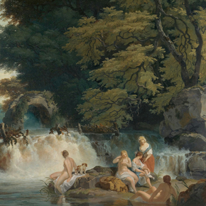 Francis Wheatley - The Salmon Leap, Leixlip | Фрэнсис Уитли