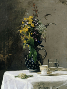 Hans Thoma - Bouquet of Wild Flowers | Ханс Тома