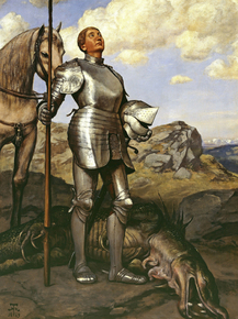 Hans Thoma - Knight | Ханс Тома