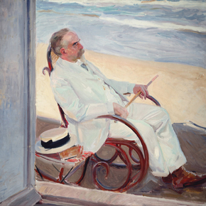 Joaquin Sorolla - Antonio Garcia at the Beach | Хоакин Соролья
