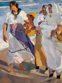 Joaquin Sorolla - Fisherwomen from Valencia | Хоакин Соролья