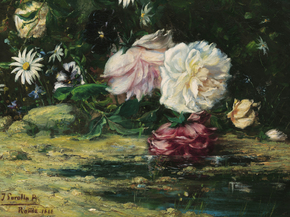 Joaquin Sorolla - Flores sobre el agua | Хоакин Соролья Joaquin Sorolla - Flores sobre el agua | Хоакин Соролья