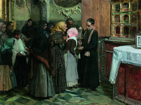 Joaquin Sorolla - Kissing the Relic | Хоакин Соролья Joaquin Sorolla - Kissing the Relic | Хоакин Соролья