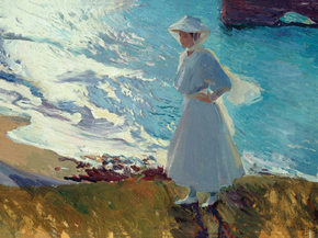 Joaquin Sorolla - Maria on the Beach at Biarritz or Contre-jour | Хоакин Соролья Joaquin Sorolla - Maria on the Beach at Biarritz or Contre-jour | Хоакин Соролья