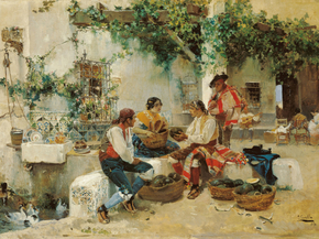 Joaquin Sorolla - Selling Melons | Хоакин Соролья