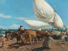 Joaquin Sorolla - The Return from the Fishing | Хоакин Соролья Joaquin Sorolla - The Return from the Fishing | Хоакин Соролья