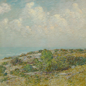 Childe Hassam - Beach at East Hampton | Чайльд Гассам