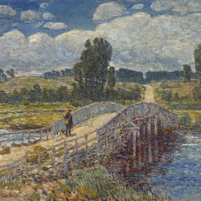 Childe Hassam - Bridge at Old Lyme | Чайльд Гассам