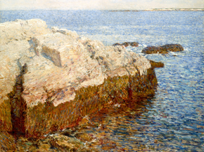 Childe Hassam - Cliff Rock - Appledore | Чайльд Гассам