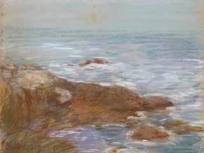 Childe Hassam - Isles of Shoals, Appledore | Чайльд Гассам