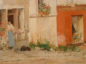 Childe Hassam - Lepicerie | Чайльд Гассам