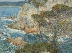 Childe Hassam - Point Lobos, Carmel | Чайльд Гассам