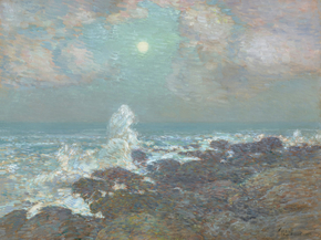 Childe Hassam - Seascape-Isle of Shoals | Чайльд Гассам