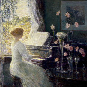 Childe Hassam - The Sonata | Чайльд Гассам