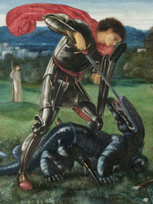 Edward Burne-Jones - Saint George and the Dragon | Эдвард Бёрн-Джонс Edward Burne-Jones - Saint George and the Dragon | Эдвард Бёрн-Джонс