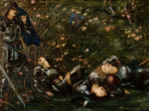 Edward Burne-Jones - The Prince Enters the Wood | Эдвард Бёрн-Джонс Edward Burne-Jones - The Prince Enters the Wood | Эдвард Бёрн-Джонс