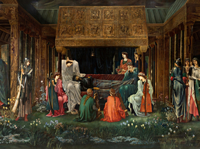 Edward Burne-Jones - The Sleep of King Arthur in Avalon | Эдвард Бёрн-Джонс Edward Burne-Jones - The Sleep of King Arthur in Avalon | Эдвард Бёрн-Джонс