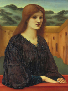 Edward Burne-Jones - Vespertina Quies | Эдвард Бёрн-Джонс