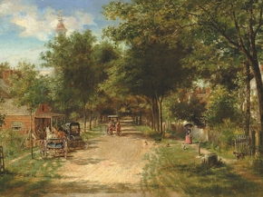 Edward Lamson Henry - The Country Store | Эдвард Лемсон Генри