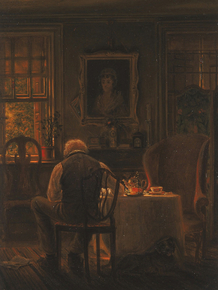 Edward Lamson Henry - The Widower | Эдвард Лемсон Генри