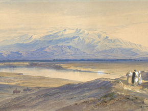 Edward Lear - Mount Olympus from Larissa, Thessaly, Greece | Эдвард Лир Edward Lear - Mount Olympus from Larissa, Thessaly, Greece | Эдвард Лир