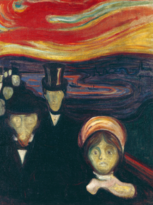 Edvard Munch - Anxiety | Эдвард Мунк