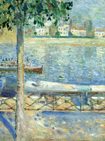 Edvard Munch - The Seine at Saint-Cloud | Эдвард Мунк